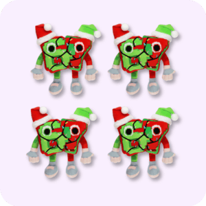 67 Plush Festive 4PCS